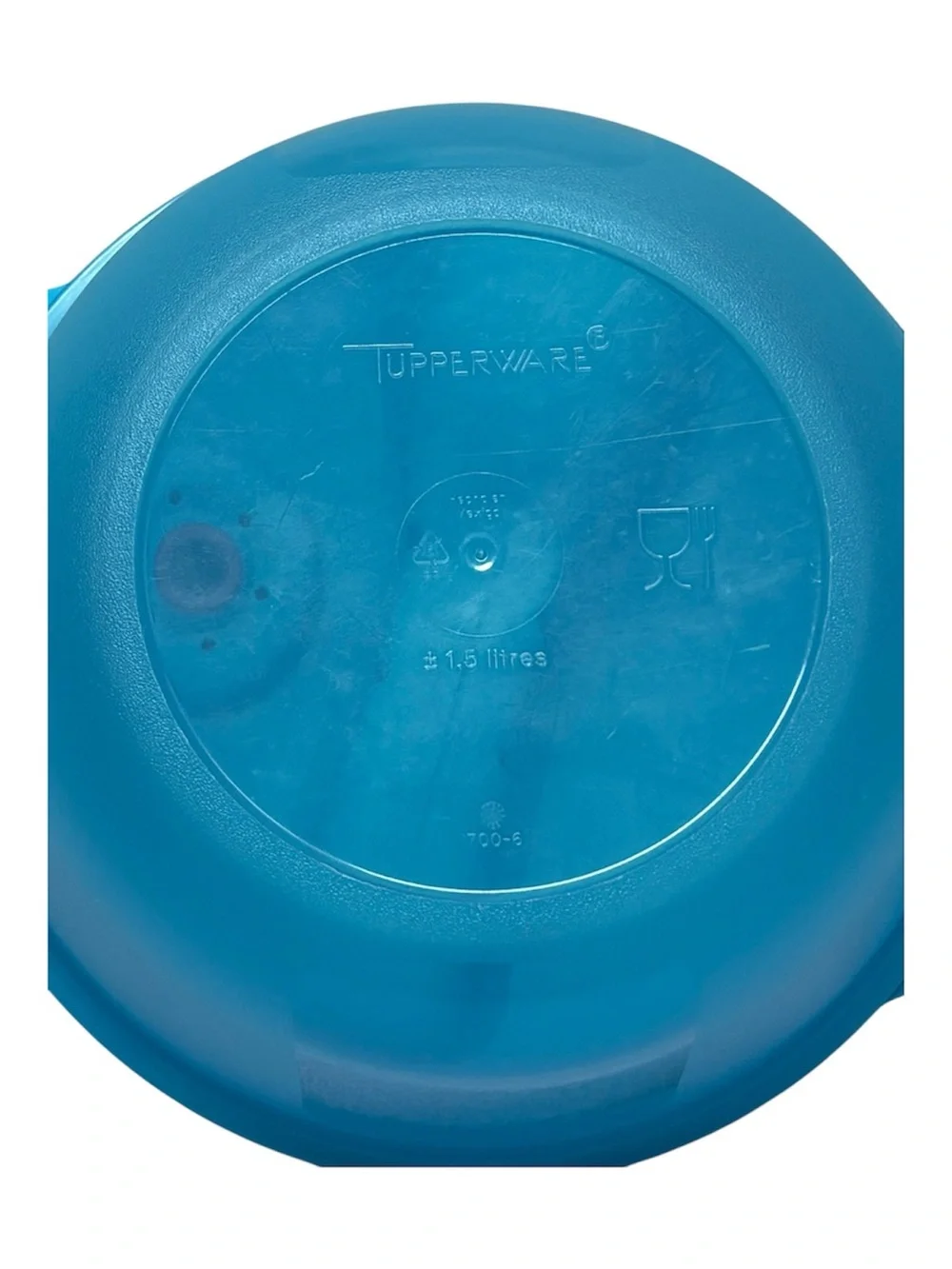 Tupperware Hot Food On the Go Container 6.25 Cup Capacity & Utensils Item 1700-6